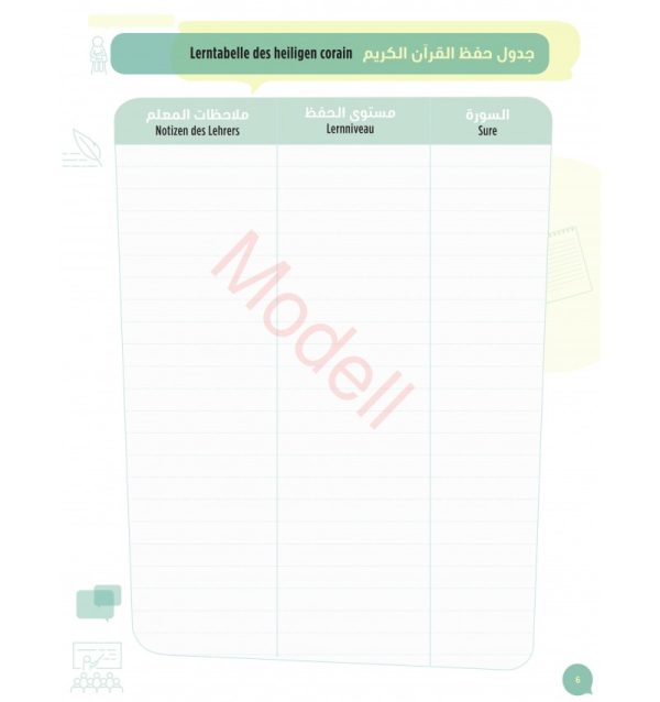 Cahier de liaison Arabe-Allemand – Image 4