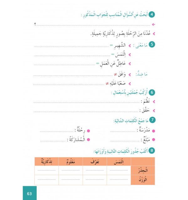 Collection  Al-Amal – Niveau 5 – Image 4